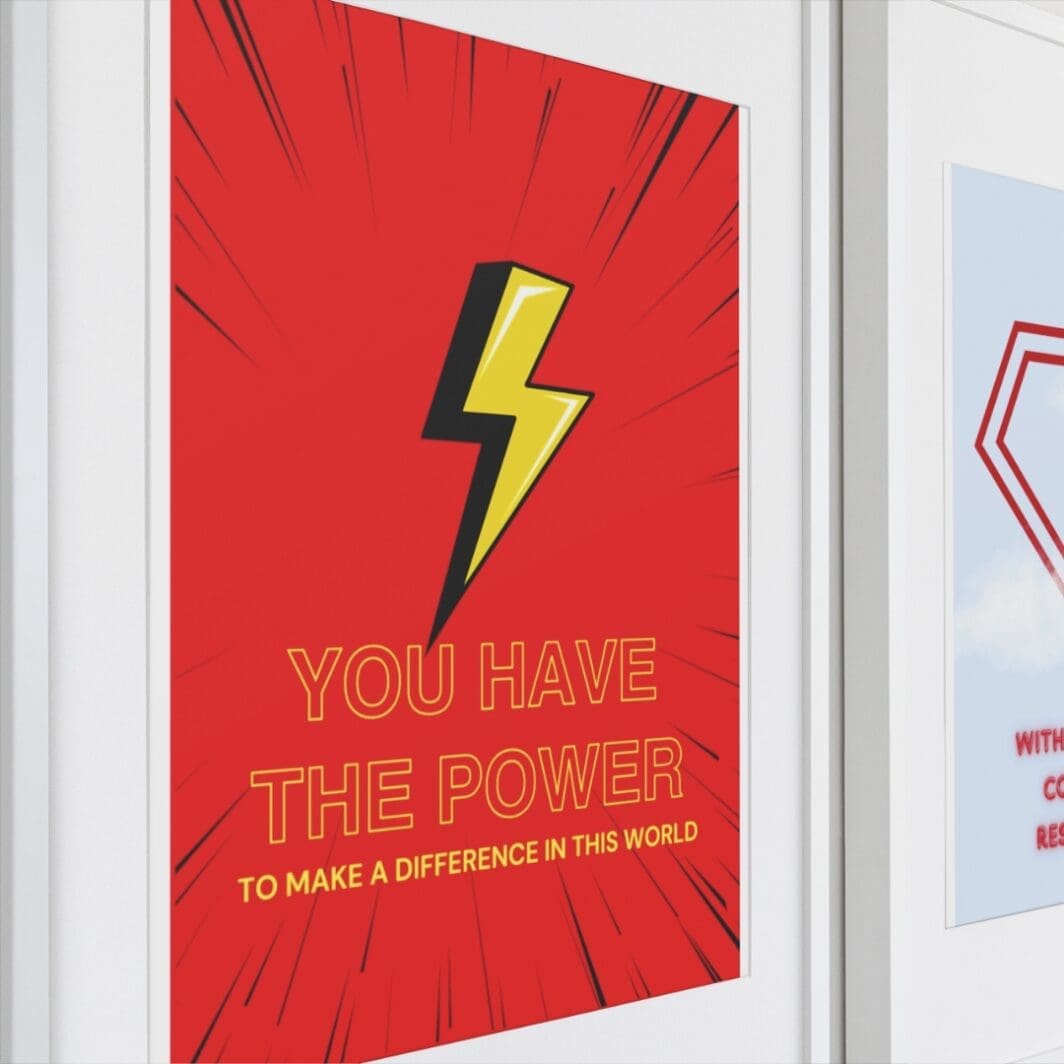 This image contains stylish superheroes themed poster with humorous slogan perfect for home and office wall decor available at SharekknaOnline.com. The poster can be downloaded as pdf and printed at home or at the local print house on A3, A4 and A5 paper size.