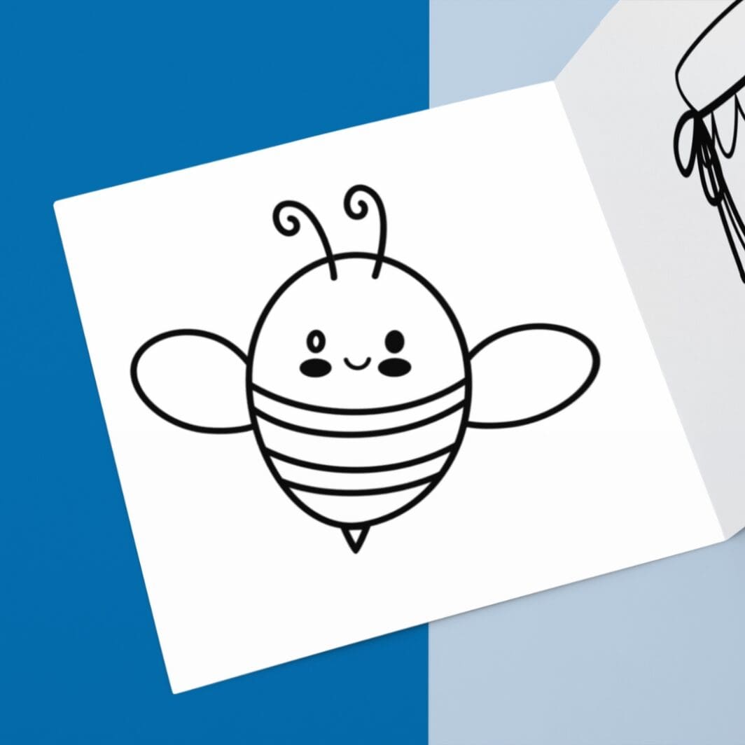 Bee Coloring Pages - Image 4