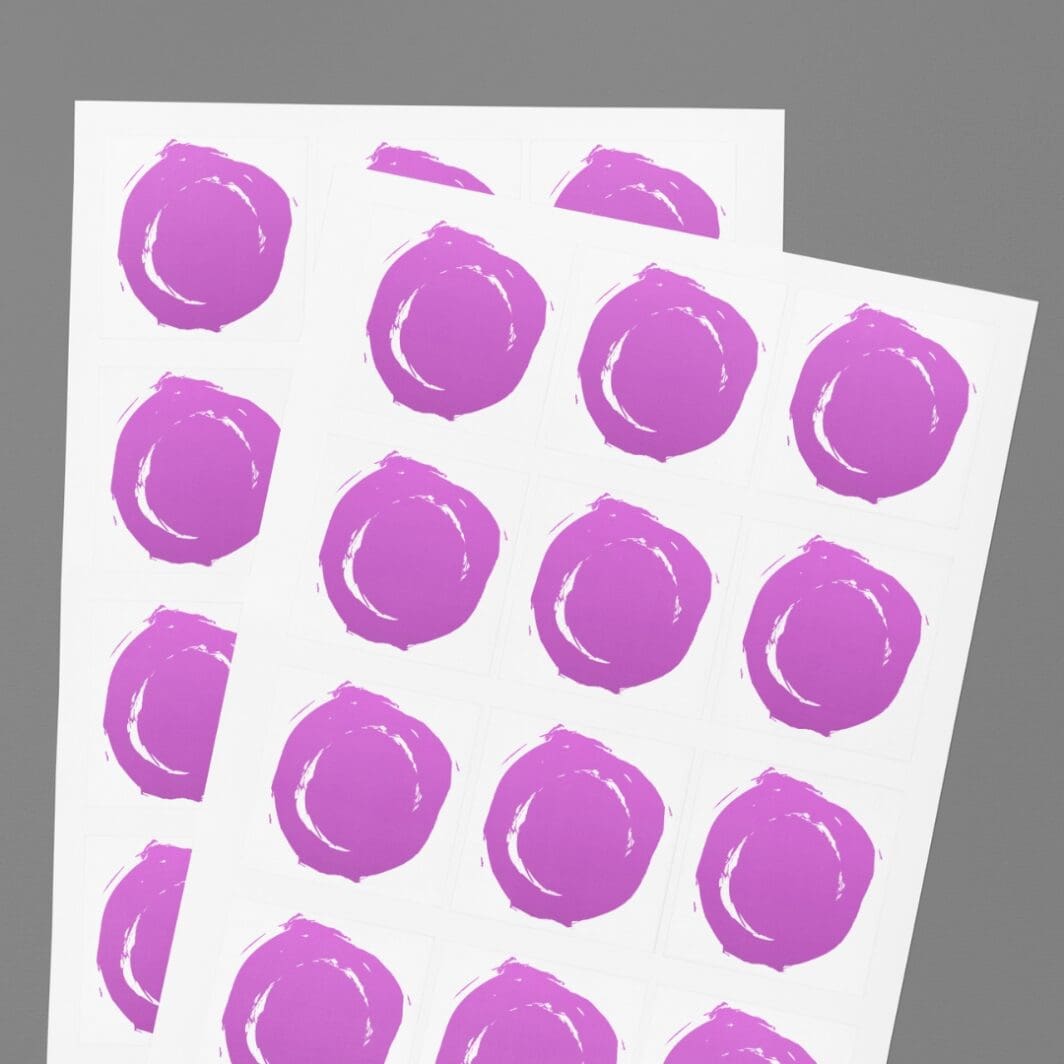 Smudges Circular Stickers - Image 6