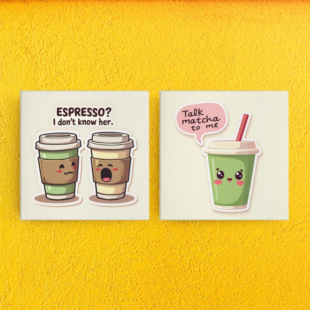 Matcha Funny Words Posters - Image 7