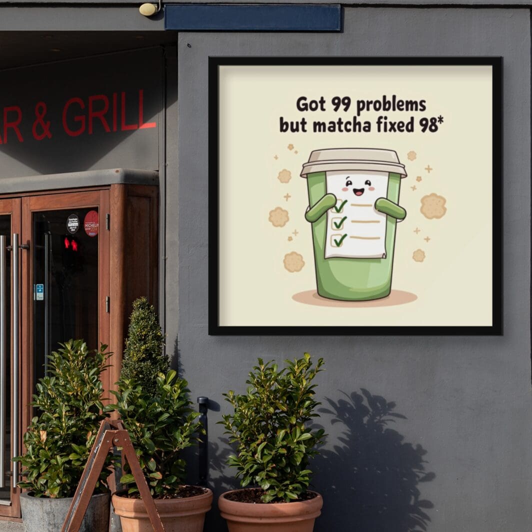 Matcha Funny Words Posters - Image 9